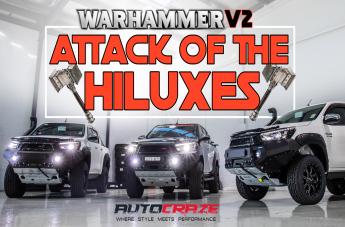 TOYOTA HILUX N80 4WD MO970 SATIN BLACK MILLED ACCENTS